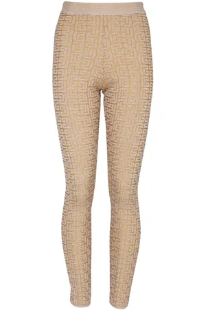 Balmain Strikkede Labyrinth leggings