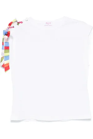 Puccini T-shirt med bundet detalje