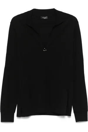 MUGLER Polo med piercing-detalje