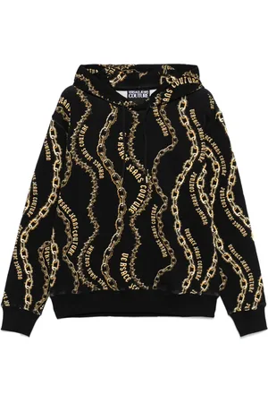 VERSACE Chain Couture hættetrøje