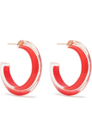 ALISON LOU Små Jelly hoop-øreringe
