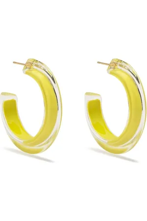 ALISON LOU Små Jelly hoop-øreringe