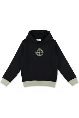 Stone Island Hættetrøje med kompas-mærke