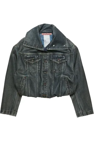 Acne Studios Cropped denimjakke