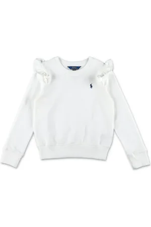 Ralph Lauren Polo Pony sweatshirt med flæser