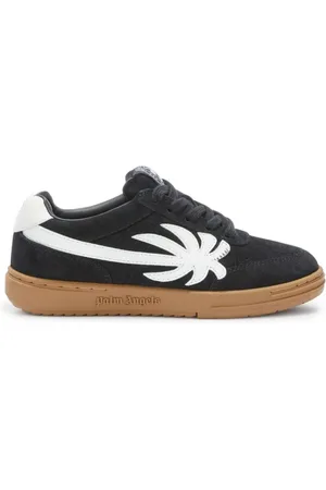 Palm Angels Sneakers i læder med palmetryk