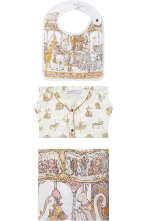 Atelier Choux Sæt med pyjamas med grafisk tryk