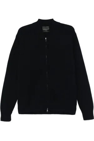 Roberto Collina Cardigan i merinould