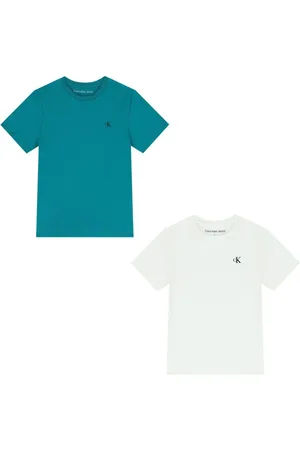 Calvin Klein T-shirt med monogram (sæt med to)