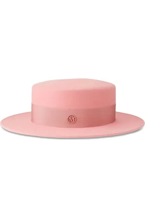 Le Mont St Michel Kiki fedora i uld med logodetalje