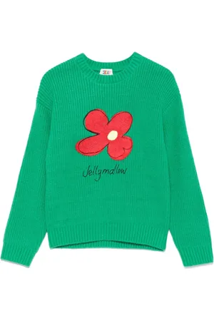 Jelly Mallow Blomstret sweater