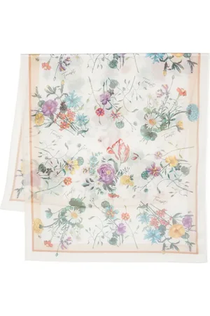 Twin-Set Tørklæde med blomstertryk