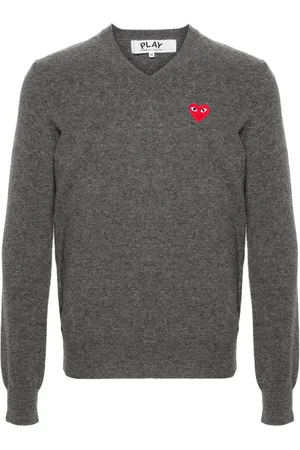 Comme des Garçons Trøje med hjertemærke