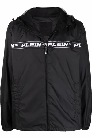 Philipp Plein Vindjakke med logotryk