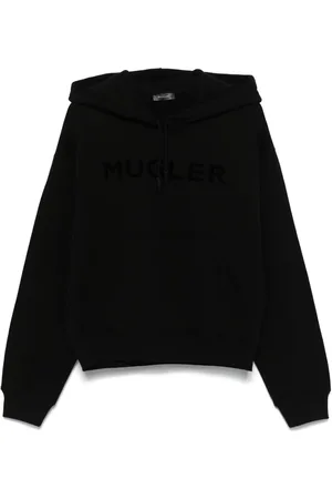 MUGLER Hættetrøje med logo