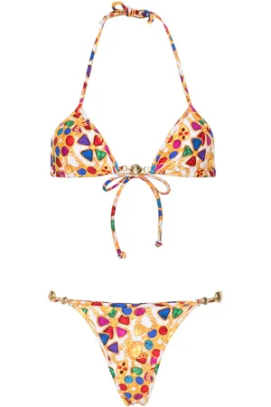 Reina Olga Bikini med geometrisk tryk