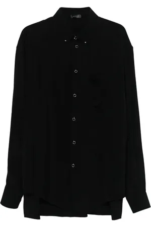 MUGLER Skjorte med piercing-detalje