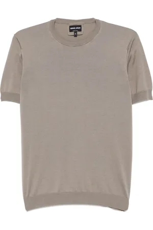 Giorgio Armani Finstrikket T-shirt