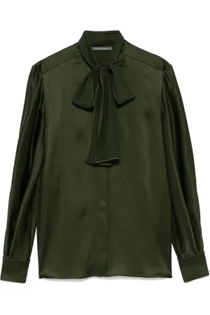 Alberta Ferretti Bluse med sløjfe