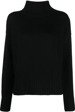 DRUMOHR Sweater i merinould med rullekrave