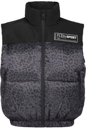 Philipp Plein Leopardmønstret vest
