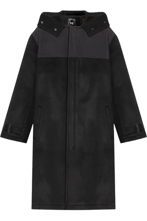 Y-3 Trenchcoat med hætte