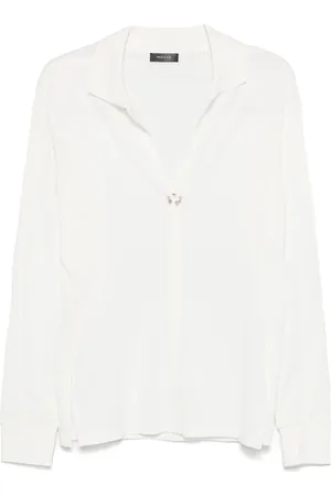 MUGLER Polo med piercing-detalje