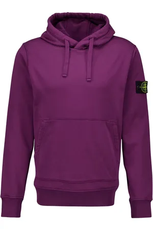 Stone Island Hættetrøje med snoretræk og logomærke