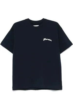 FLÂNEUR T-shirt med logobroderi