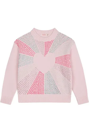 Billieblush Sweater med rhinstensudmykket logo