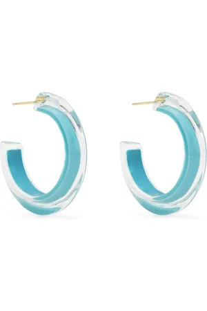 ALISON LOU Små Jelly hoop-øreringe