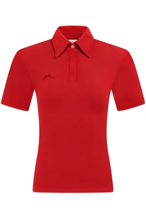 Rowen Rose Polo i jersey med skulderpuder