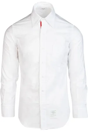 Thom Browne Grosgrain Placket Oxford Shirt