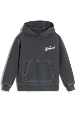 Woolrich Hættetrøje i indfarvet bomuld
