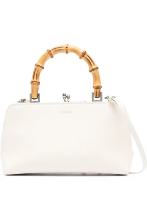 Jil Sander Lille Goji Bamboo tote