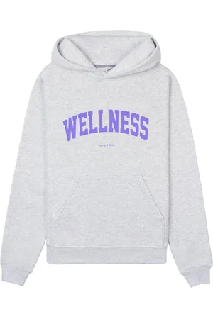 Sporty & Rich Hættetrøje med Wellness-logotryk