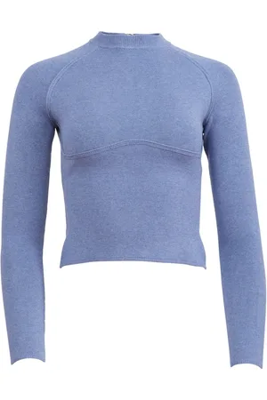 FLEUR DU MAL Sweater med syningsdetalje