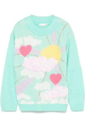 Billieblush Sweater i mønstret jacquard