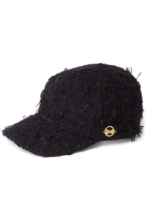 Nina Ricci Baseballkasket i tweed med vedhæng
