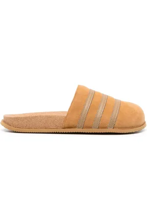 adidas Stribede sandaler i ruskind