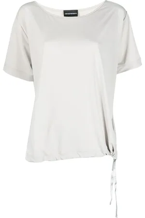 Emporio Armani Sweatshirt med bindedetalje i siden