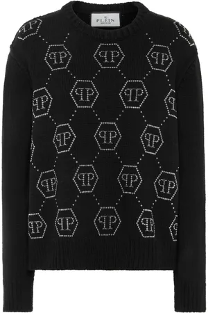 Philipp Plein Trøje med krystallogo