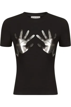 AREA T-shirt med håndtryk