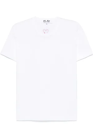 Comme des Garçons T-shirt med signatur-hjertemærke