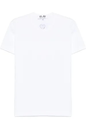 Comme des Garçons T-shirt med signatur-hjertemærke