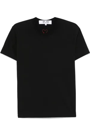 Comme des Garçons T-shirt med signatur-hjertemærke
