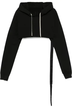 Rick Owens Cropped hættetrøje