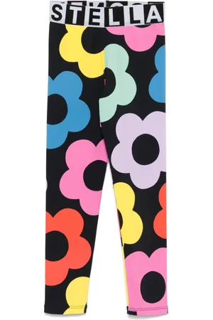 Stella McCartney Leggings med blomstertryk