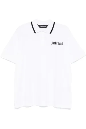 Roberto Cavalli Polo med broderet logo