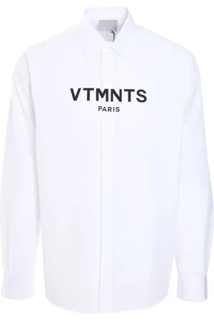 VTMNTS Skjorte med logotryk